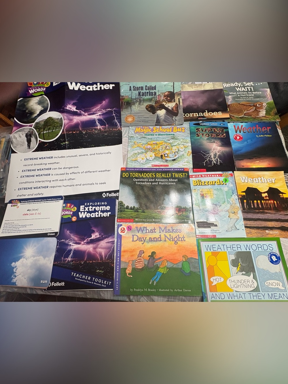 Weather Book and Teaching Set - Lower Elementary